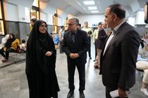 وزیر راه از راه آهن تهران بازدید کرد