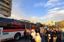 اورژانس تهران در نمایشگاه بین‌المللی کتاب استقرار گسترده ای دارد