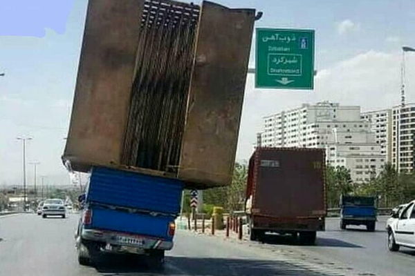 ۲۶ هزار فقره اعمال جریمه حمل بار غیرمتعارف در تهران ثبت شد