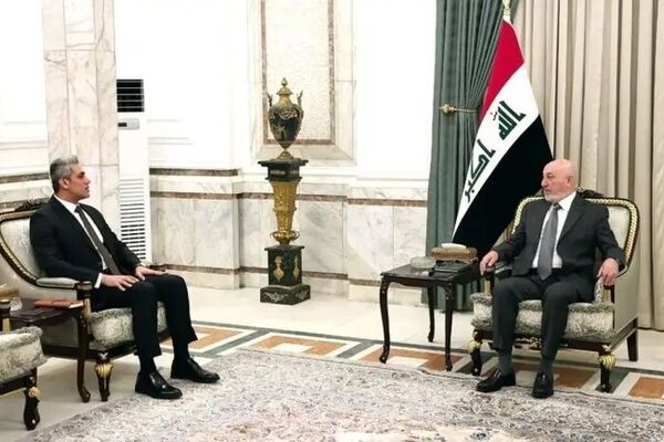دستور رئیس‌جمهور عراق به سفیر جدید برای گسترش مناسبات با ایران
