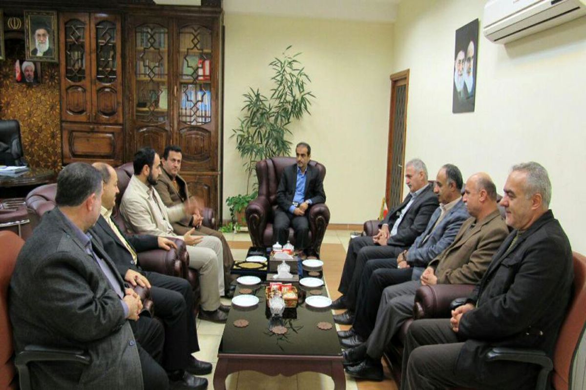 دیدار فرماندار لاهیجان