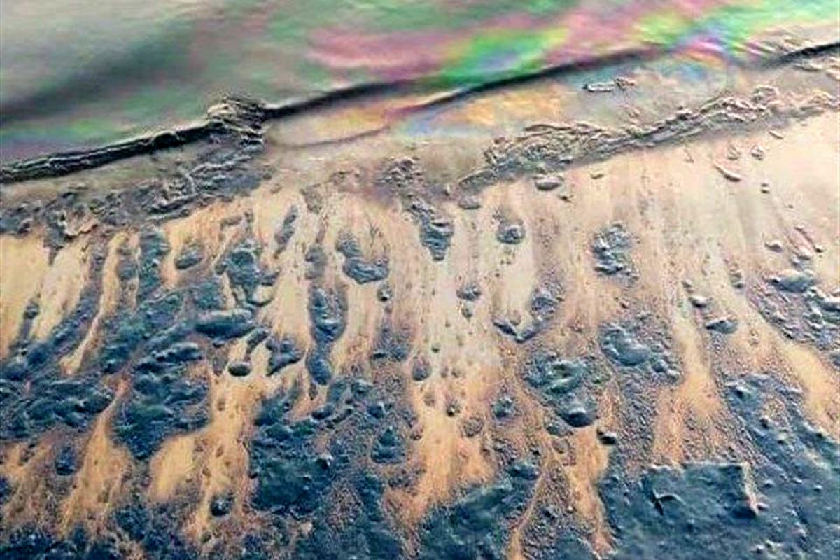 جزئیات نشت نفت از خط انتقال بندر گناوه 