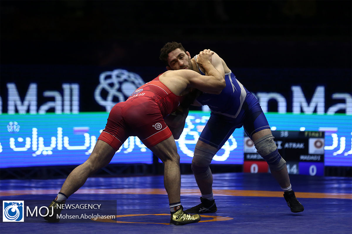 روز پایانی نوزدهمین مسابقات لیگ برتر کشتی آزاد
