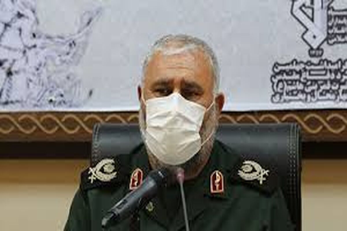 سردار علی محمد اکبری فرمانده سپاه حضرت قمربنی هاشم(ع) استان چهارمحال و بختیاری