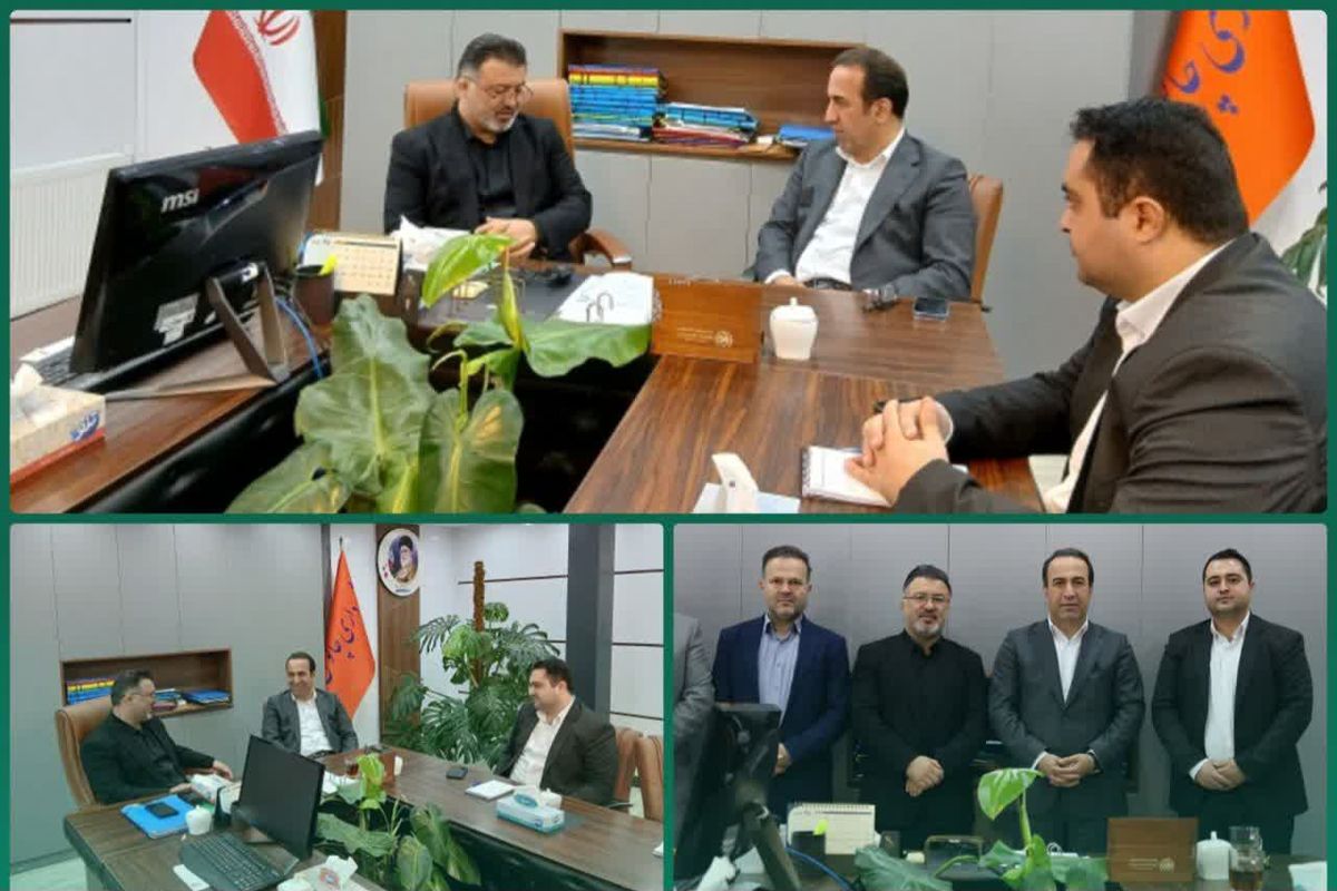 نشست مدیرعامل سازمان همیاری  با شهردار چالوس