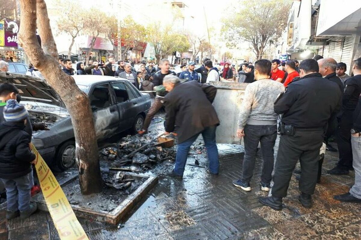 انفجار مواد محترقه