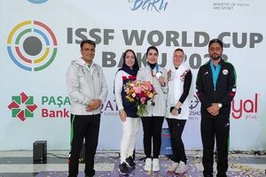 تیراندازان ایران در رده سوم جام جهانی باکو ایستادند