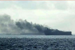 یک نفتکش در دریای سیاه مورد حمله پهپادی قرار گرفت