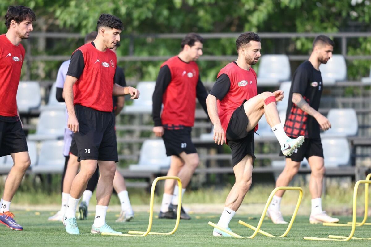 تمرین پرسپولیس