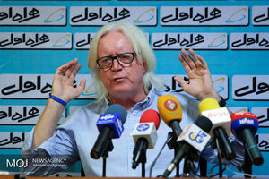 کنفرانس خبری شفر قبل از دیدار با پارس جنوبی جم