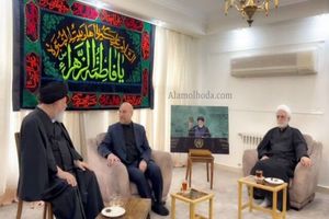 رئیس قوه قضاییه و رئیس مجلس در خانه رئیس جمهور حضور یافتند