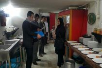 بازدید از مراکز عرضه فرآورده های خام دامی در رضوانشهر