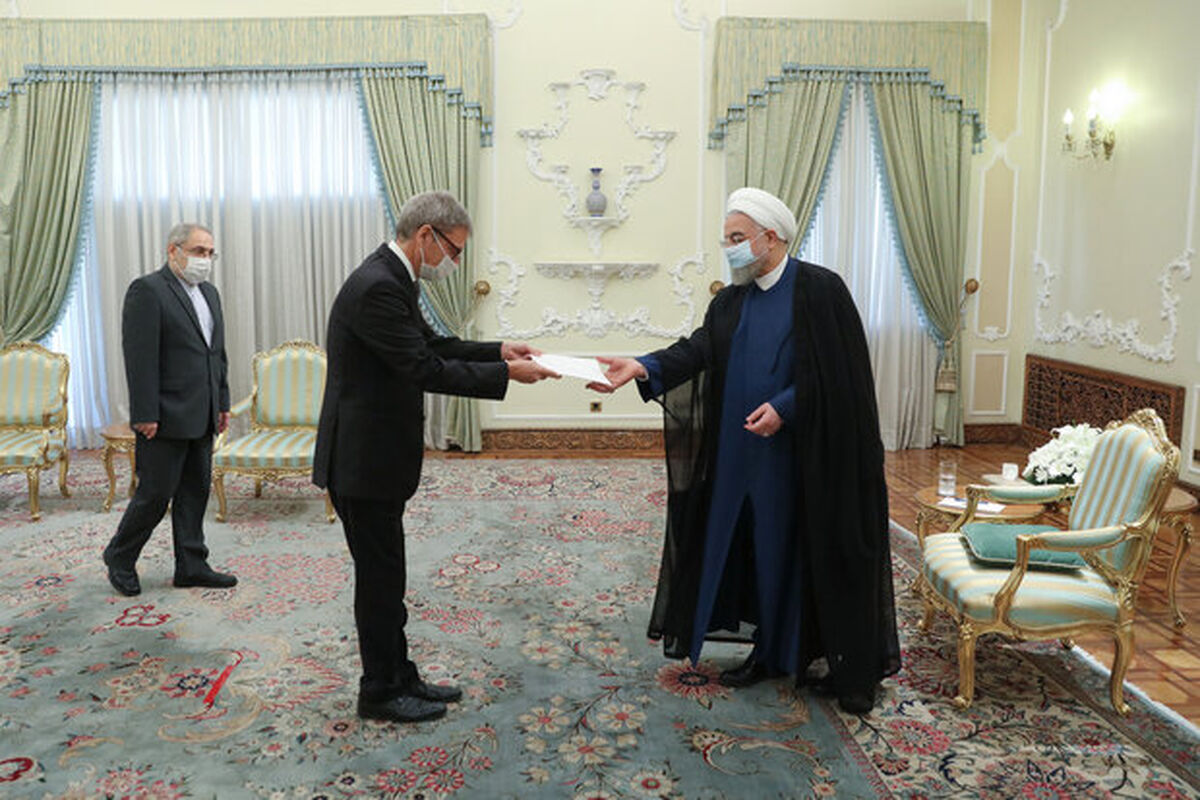 دیدار روحانی با سفیر جدید دانمارک