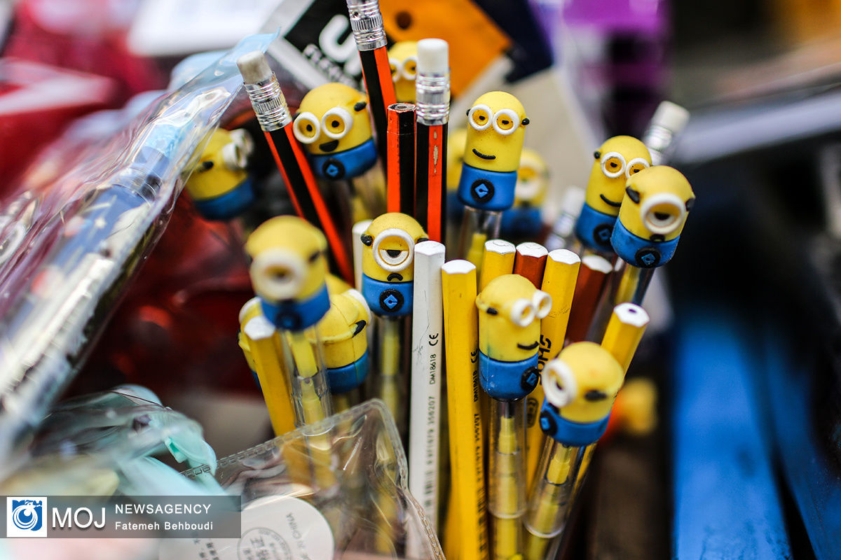 بازار فروش لوازم التحریر به مناسبت فرارسیدن سال نو تحصیلی