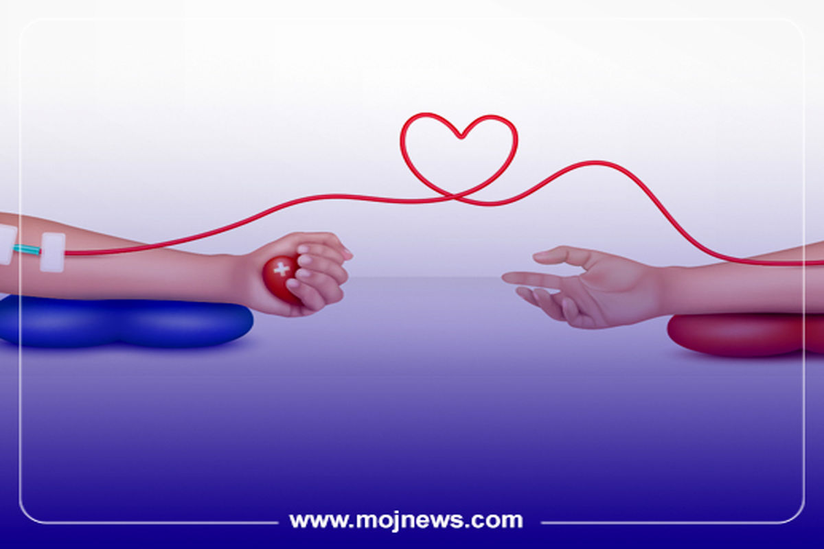 کاور اهدای خون موج