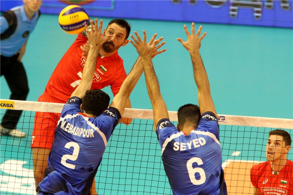 والیبال ایران و بلغارستان
