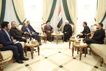 هیات پارلمانی ایران با دبیرکل جنبش عصائب اهل الحق عراق دیدار کرد
