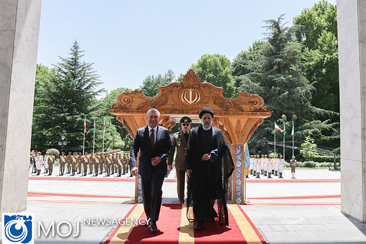 استقبال رسمی از رئیس جمهور ازبکستان