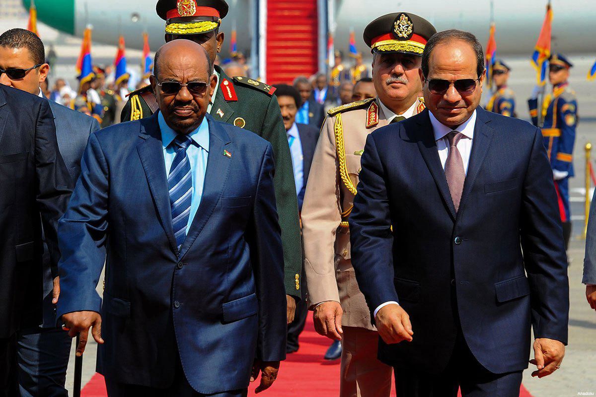 سیسی و عمر البشیر