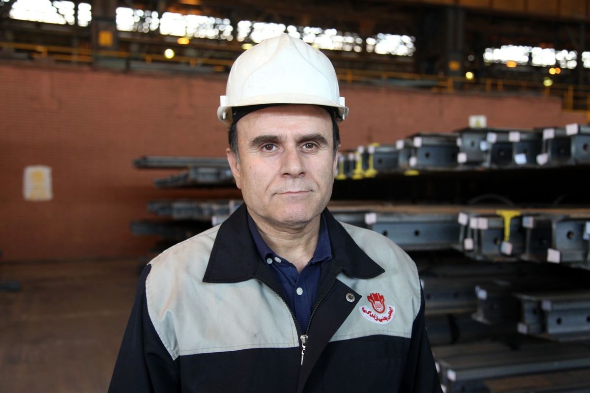 محمد امین یوسف زاده، مدیر مهندسی نورد ذوب آهن اصفهان