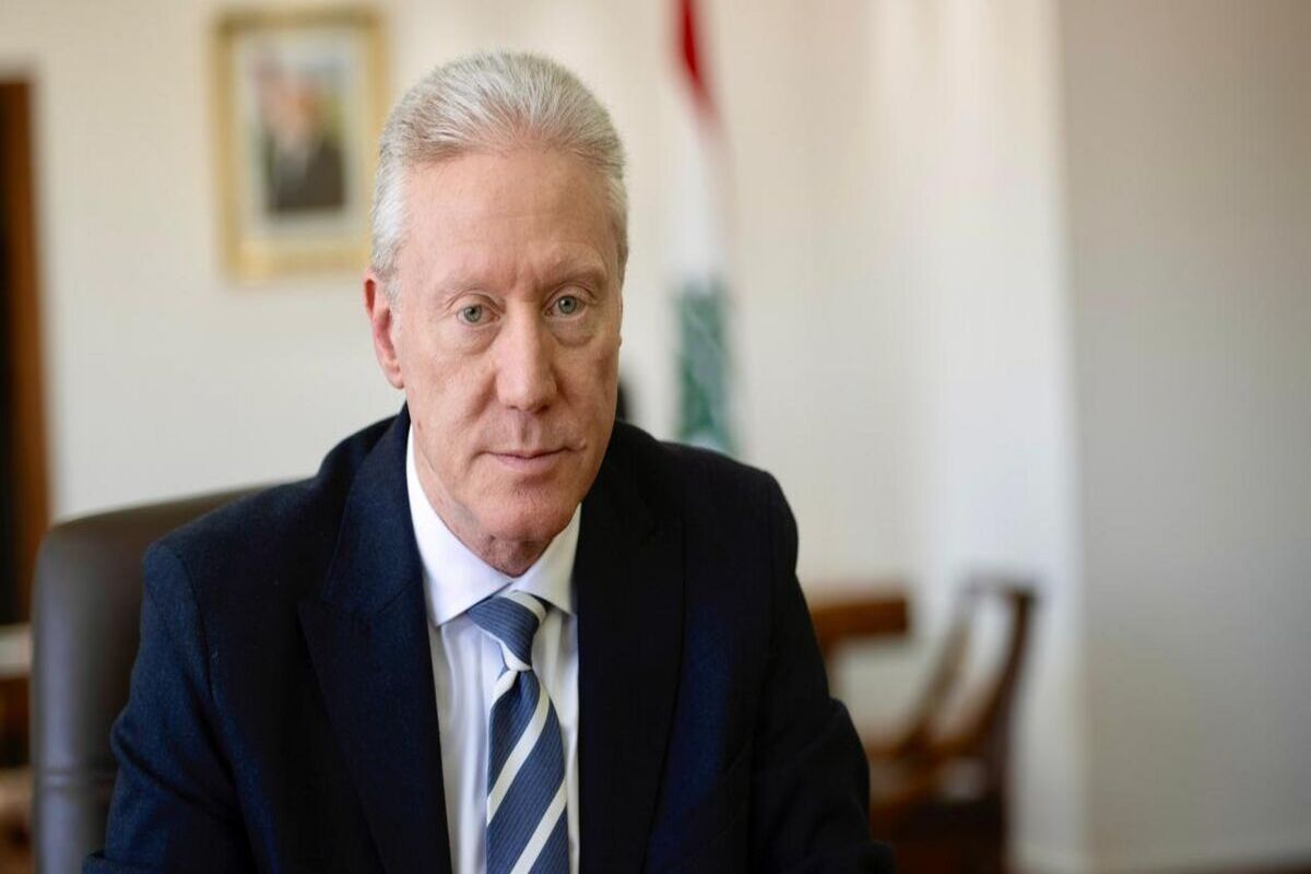 یوسف رجی وزیر خارجه لبنان 