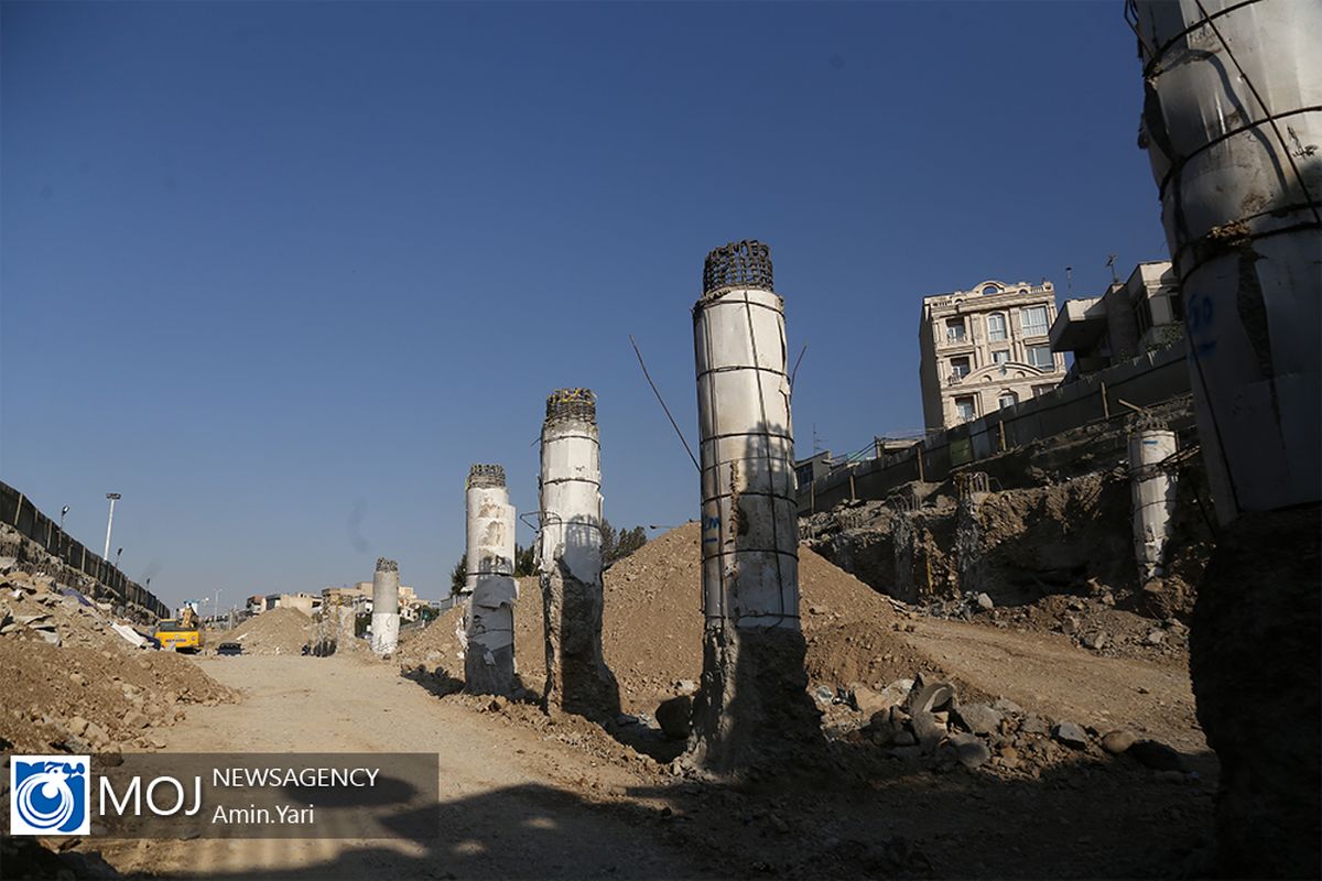 بازدید شهردار از پروژه های عمرانی شهر تهران