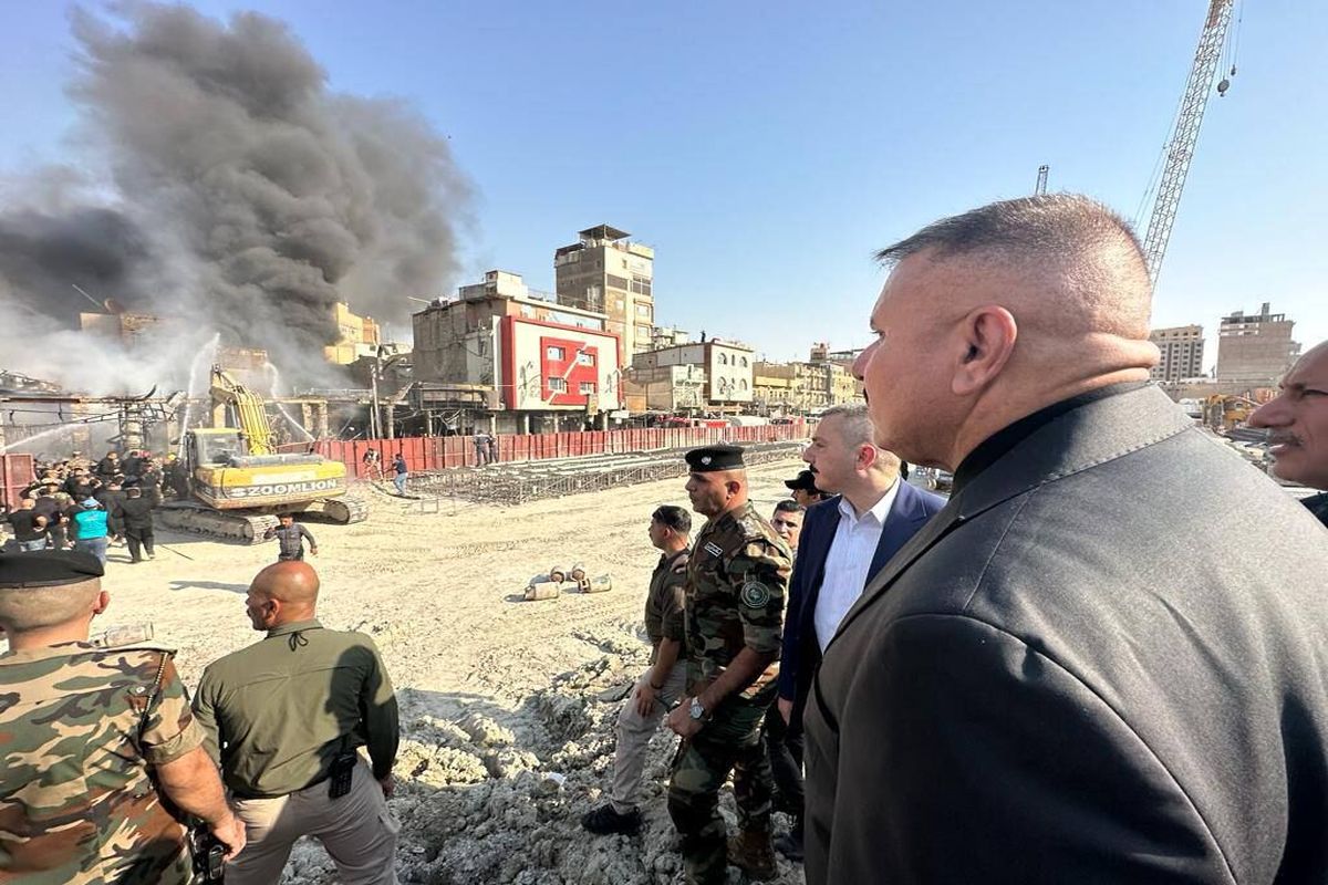 آتش سوزی کربلا