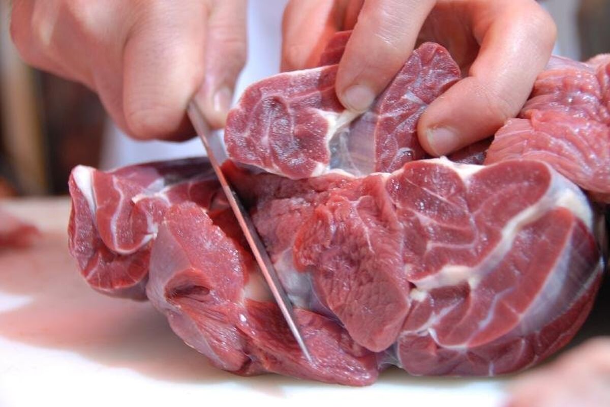 گوشت قرمز و مرغ