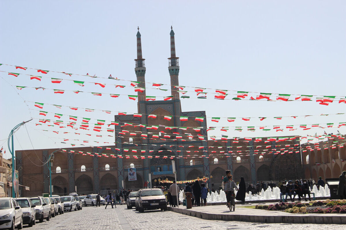 راهپیمایی 22 بهمن یزد.