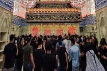 فریاد مرگ بر آمریکا و اسرائیل در حرم ابالفضل‌العباس (ع) + فیلم