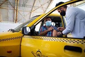 آغاز واکسیناسیون رانندگان ناوگان حمل ونقل عمومی شهر خمینی شهر از فردا 
