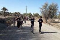 برگزاری همایش پیاده روی خانوادگی در بخش توکهور 