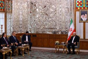 وزیر خارجه ترکیه با قالیباف دیدار کرد