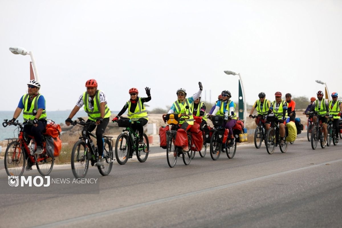 گردهمایی دوچرخه سواران گردشگر در کیش