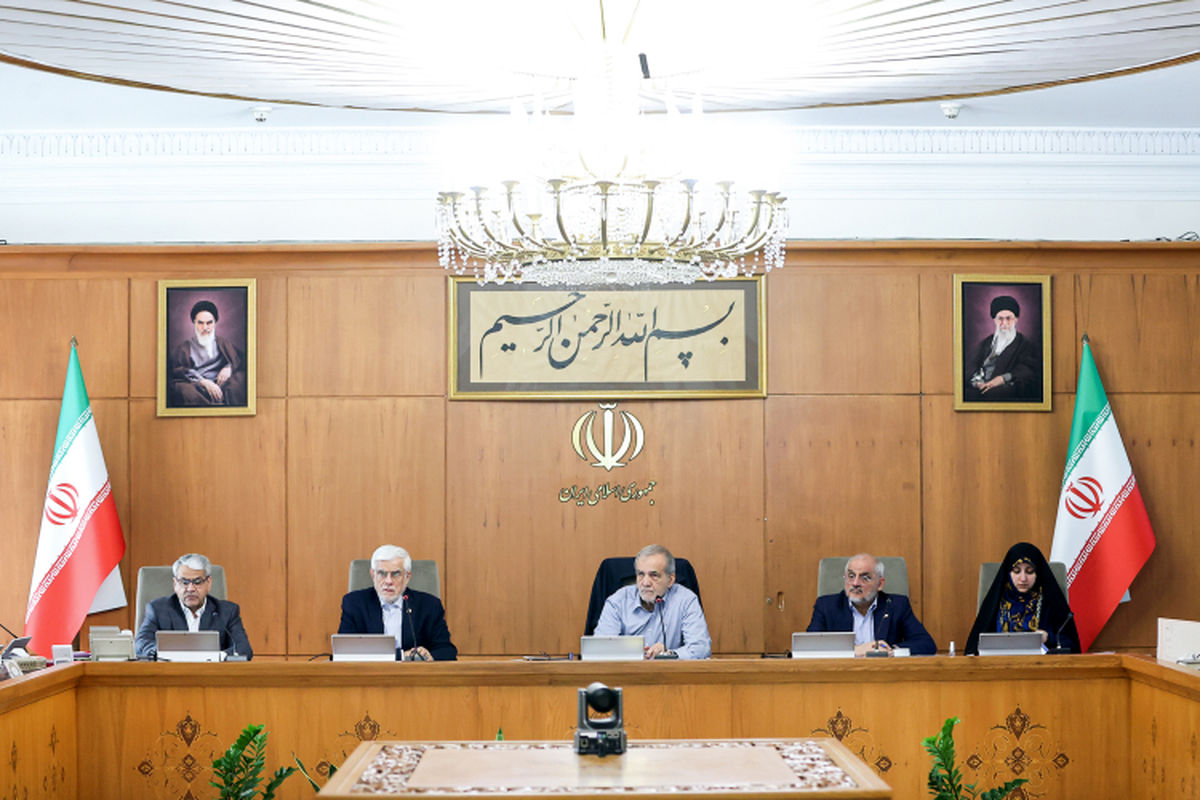 رئیس جمهور در جلسه صبح امروز هیئت دولت