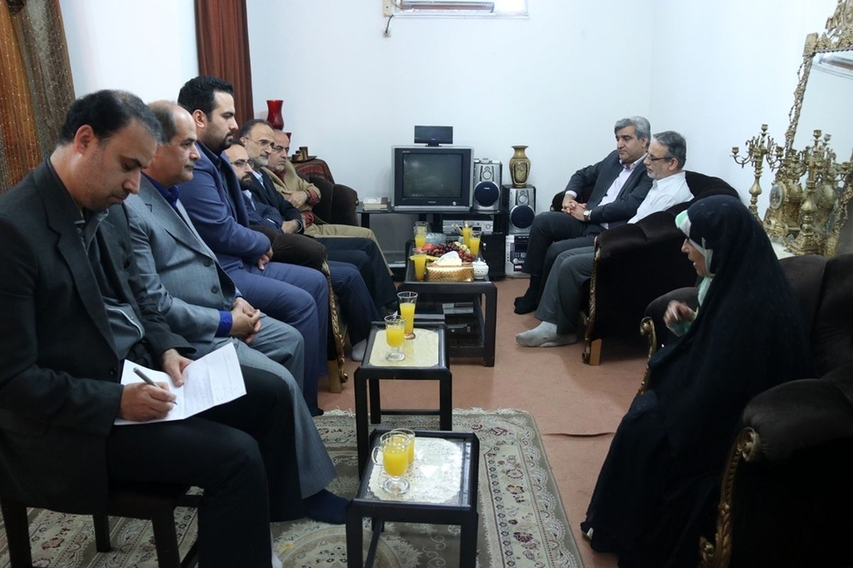 دیدار استاندار گیلان با جانباز