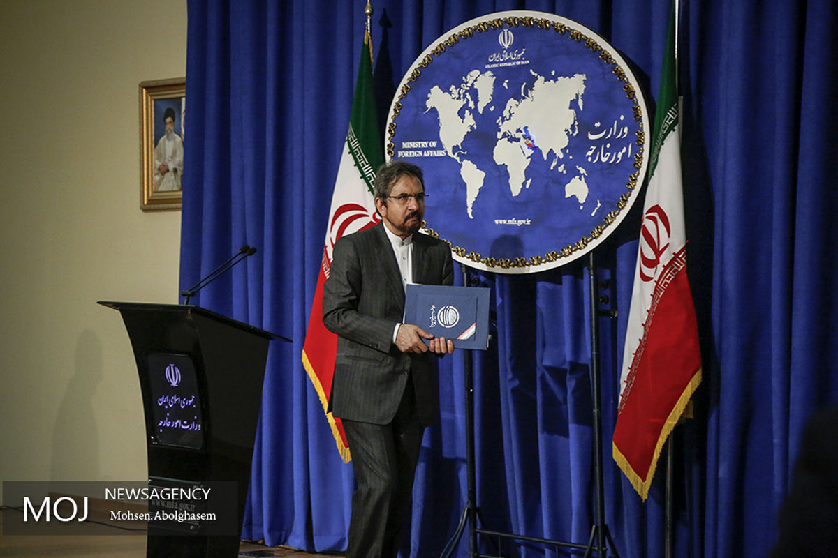 بهرام قاسمی سخنگوی وزارت امور خارجه
