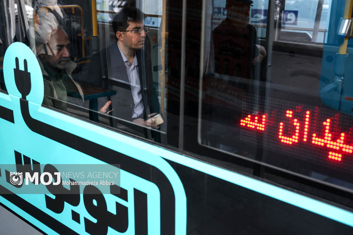 آغاز فعالیت اتوبوس های برقی در ۳ خط مرکز شهر تهران