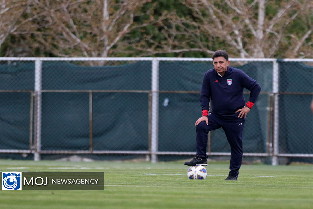 اولین تمرین تیم ملی فوتبال زیرنظر قلعه نویی