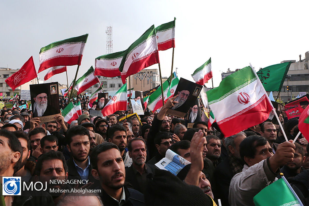 راهپیمایی مردمی حمایت از اقتدار و امنیت در تهران