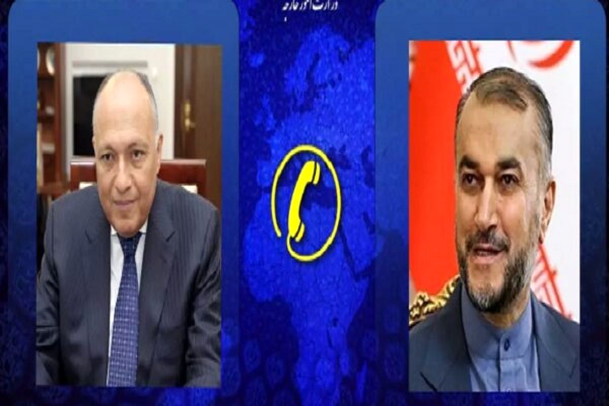 وزرای خارجه ایران و مصر