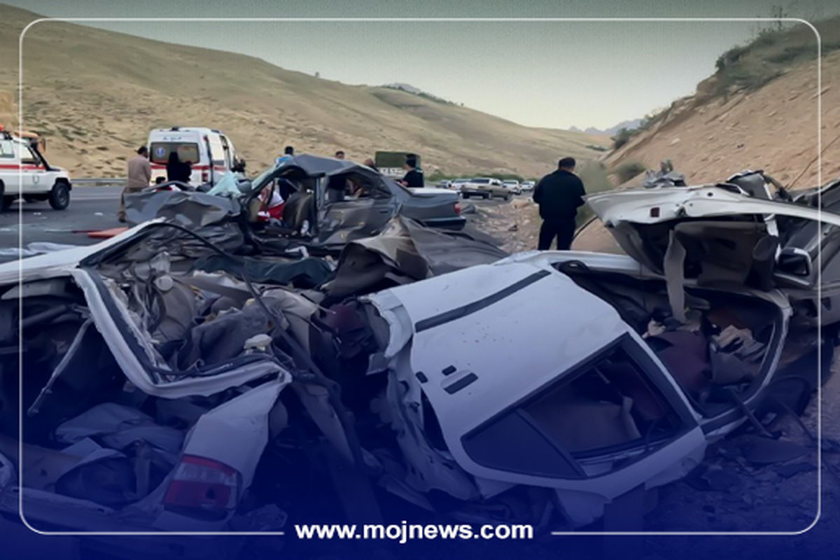 کلور اینفوی امار تصادفات 10 سال اخیر موج