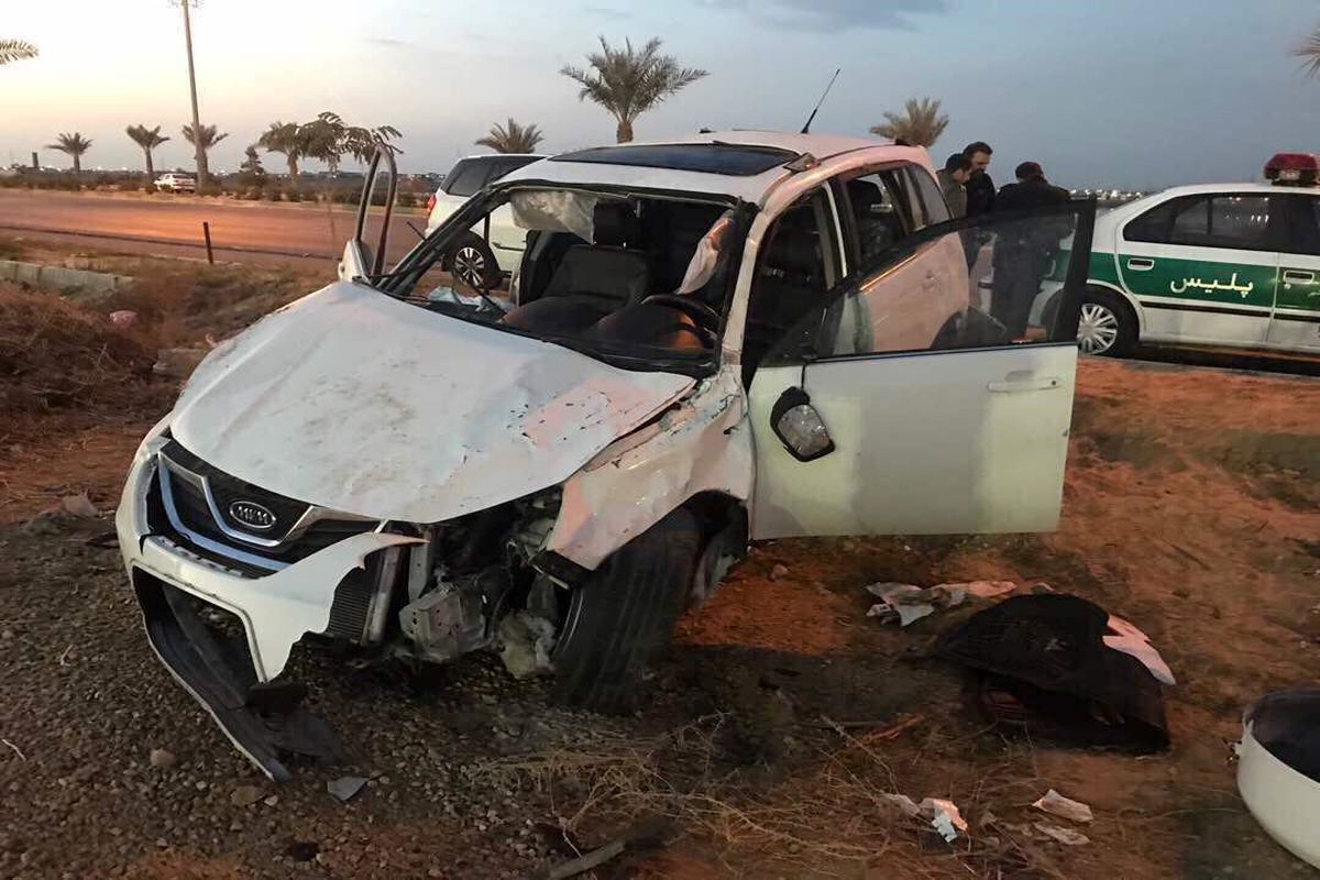 تصادف مهدی قائدی