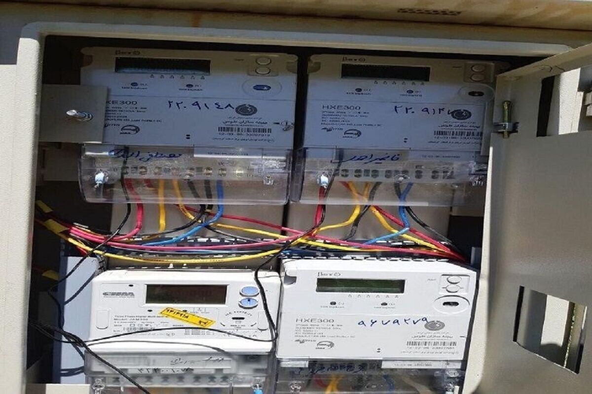 تکخوانی کنتور برق