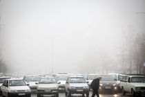 آسمان البرز مه آلود می شود/بارش باران و تگرگ