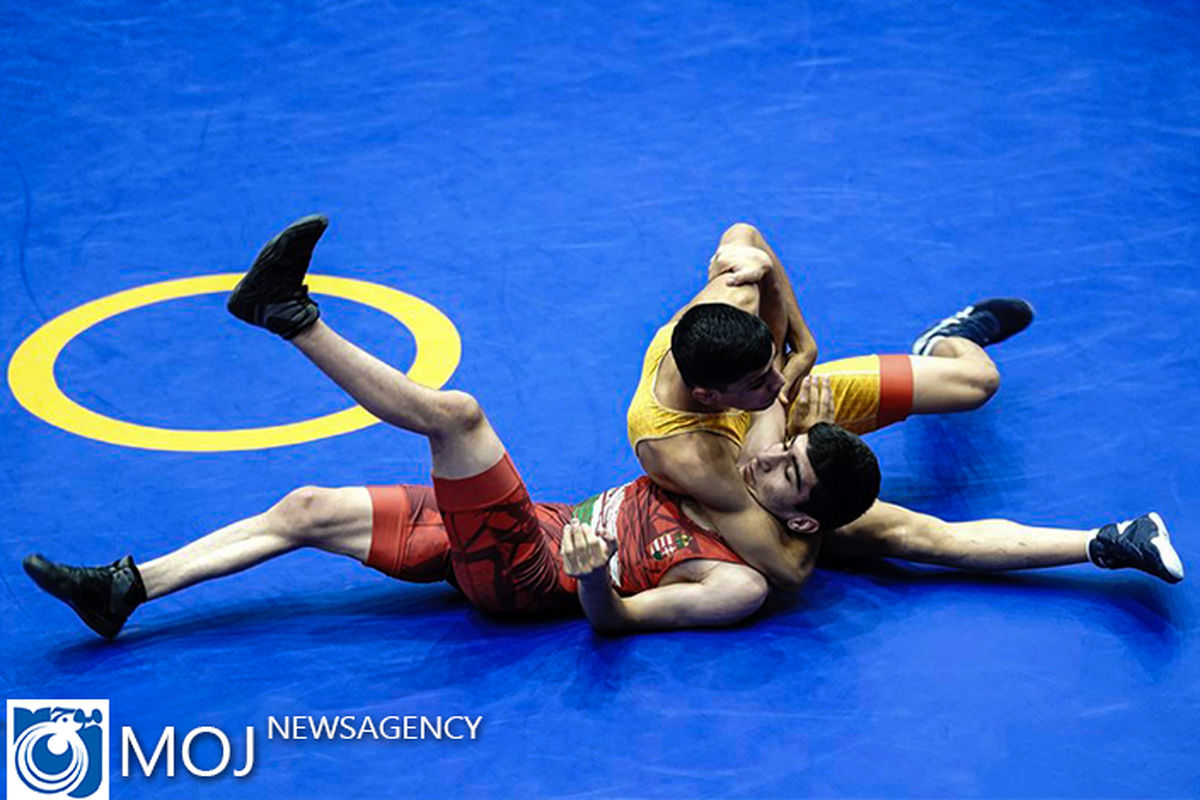 تمرین تیم ملی کشتی آزاد نوجوانان