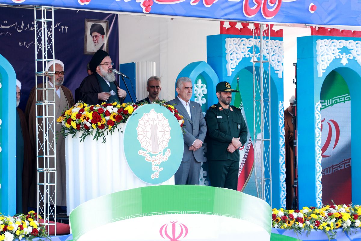 راهپیمایی ۲۲ بهمن در رشت