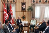  مدیرعامل "هما" با فرمانده نیروی انتظامی‌کشور دیدار کرد