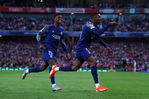 پاری‌سن‌ژرمن با یک گل آرسنال را مغلوب کرد