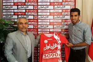 امیری قراردادش را ثبت کرد + عکس